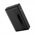 УМБ ColorWay Powerful 20000mAh 65W 1USB 2Type-C 5A Black (CW-PB200LPA3BK-PDD)