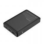 УМБ ColorWay Powerful 20000mAh 65W 1USB 2Type-C 5A Black (CW-PB200LPA3BK-PDD)
