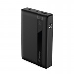 УМБ ColorWay Powerful 20000mAh 65W 1USB 2Type-C 5A Black (CW-PB200LPA3BK-PDD)