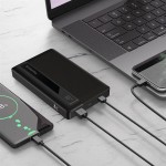 УМБ ColorWay Powerful 20000mAh 65W 1USB 2Type-C 5A Black (CW-PB200LPA3BK-PDD)