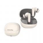 Наушники гарнитура вакуумные Bluetooth СolorWay Slim TWS-1 Earbuds Long Life Beige (CW-TWS1BE)
