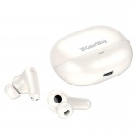Наушники гарнитура вакуумные Bluetooth СolorWay Slim TWS-1 Earbuds Long Life Beige (CW-TWS1BE)