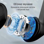 Наушники гарнитура вкладыши Bluetooth 5.3 СolorWay Slim TWS-2 Earbuds Black (CW-TWS2BK)