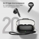 Наушники гарнитура вкладыши Bluetooth 5.3 СolorWay Slim TWS-2 Earbuds Black (CW-TWS2BK)