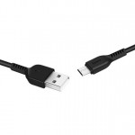 Кабель Hoco X20 Flash USB-microUSB 1m Black (D21031)