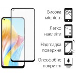 Чехол накладка Dengos TPU для Oppo A78 4G Black (DG-KM-03) + Стекло