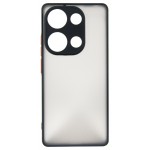Чехол накладка Dengos TPU для Poco M6 Pro Black (DG-KM-111) + Стекло Чехол накладка Dengos TPU для Poco M6 Pro Black (DG-KM-111) + Стекло