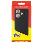 Чехол накладка Dengos TPU для Oppo A3 Black (DG-KM-112) + Стекло Чехол накладка Dengos TPU для Oppo A3 Black (DG-KM-112) + Стекло