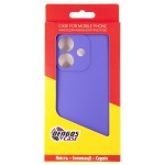 Чехол накладка Dengos Carbon TPU для Oppo A3X Purple (DG-KM-124) + Стекло
