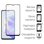 Чехол накладка Dengos TPU для Huawei Honor x7a Black (DG-KM-55) + Стекло