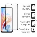 Чехол накладка Dengos TPU для Oppo A18/A38 Black (DG-KM-70) + Стекло