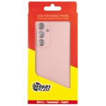 Чехол накладка Dengos TPU для Samsung A35 SM-A356 Pink (DG-KM-91) + Стекло