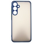 Чехол накладка Dengos TPU для Samsung A55 SM-A556 Blue (DG-KM-93) + Стекло