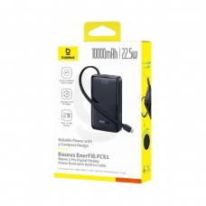 УМБ Baseus EnerFill Bipow2 Pro 20000mAh QC+PD 22.5W 1USB 1Type-C 2.4A Black (E0027701)