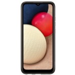 Чехол накладка Samsung Soft Clear TPU для Samsung A02s SM-A025 Black (EF-QA025TBEGRU)