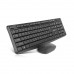 Комплект клавиатура + мышь Wireless REAL-EL Kit 551W Black
