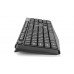 Комплект клавиатура + мышь Wireless REAL-EL Kit 551W Black