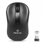 Мышь Wireless REAL-EL RM-450W Black
