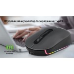 Мышь Wireless REAL-EL RM-470W Dark Gray