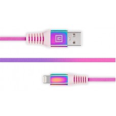 Кабель REAL-EL Rainbow USB-Lightning 1m 2.4A (EL123500051)
