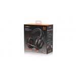 Наушники гарнитура накладные проводные REAL-EL GDX-8100 Black