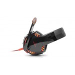 Наушники гарнитура накладные проводные REAL-EL GDX-8100 Black