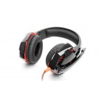 Наушники гарнитура накладные проводные REAL-EL GDX-8100 Black