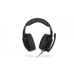 Наушники гарнитура накладные проводные REAL-EL GDX-8100 Black