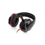 Наушники гарнитура накладные проводные REAL-EL GDX-8100 Black