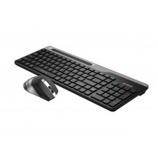 Комплект клавиатура + мышь Wireless A4Tech FB2535CS Smoky Grey