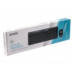 Комплект клавиатура + мышь Wireless A4Tech FB2535CS Smoky Grey