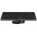 Комплект клавиатура + мышь Wireless A4Tech FG1010S Black/Grey