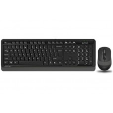 Комплект клавиатура + мышь Wireless A4Tech FG1010S Black/Grey