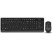 Комплект клавиатура + мышь Wireless A4Tech FG1010S Black/Grey