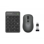 Комплект клавиатура + мышь Wireless Fstyler FG1600C Air2 Grey