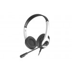 Наушники гарнитура накладные проводные A4Tech FH100U Panda Black/White