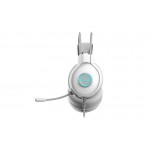 Наушники гарнитура накладные проводные USB A4Tech FH300U White