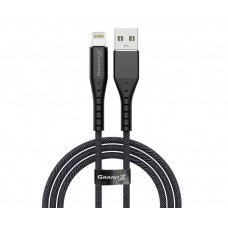 Кабель Grand-X USB-Lightning 1.2m Black (FL-12B)
