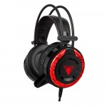 Наушники гарнитура накладные проводные Jedel GH-232 Black/Red