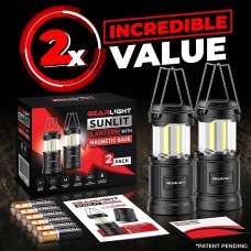 Фонарик лампа GearLight LED Camping Lantern 2 Pack (GL-LMBS-2P)