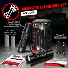 Фонарик ручной GearLight LEDTactical Flashlight 1040 Lumen 2 Pack (GL-LTFTAC1-2P)