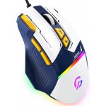 Мышь GamePro GM300BL Blue/White