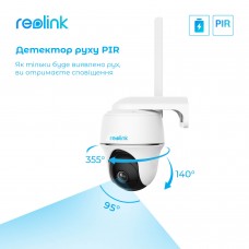 IP-камера Reolink Go PT Plus без солнечной панели