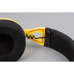 Наушники гарнитура накладные проводные Hator Hyperpunk 2 Black/Yellow (HTA-847)