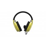 Наушники гарнитура накладные проводные Hator Hyperpunk 2 Black/Yellow (HTA-847)