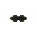 Наушники гарнитура накладные проводные Hator Hyperpunk 2 Black/Yellow (HTA-847)