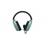 Наушники гарнитура накладные проводные Hator Hyperpunk 2 Black/Mint (HTA-848)