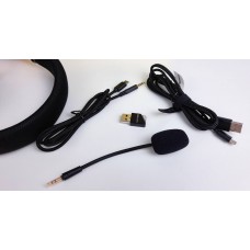 Наушники гарнитура накладные Bluetooth 5.2 Hator Hyperpunk 2 Tri-mode Black (HTA-855)