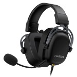 Наушники гарнитура накладные проводные Hator Hypergang 2 7.1 Titanium Edition (HTA-945)