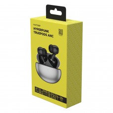 Наушники вакуумные Bluetooth Hator Hyреrpunk Truedots SyncHUB Black (HTA430)